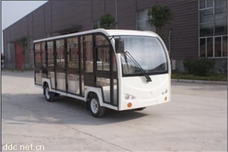  18座景区全玻璃门电动观光车
